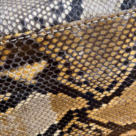 CARLOS FALCHI genuine snakeskin purse nwot - Picture 10 of 14